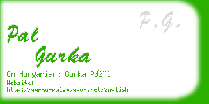 pal gurka business card